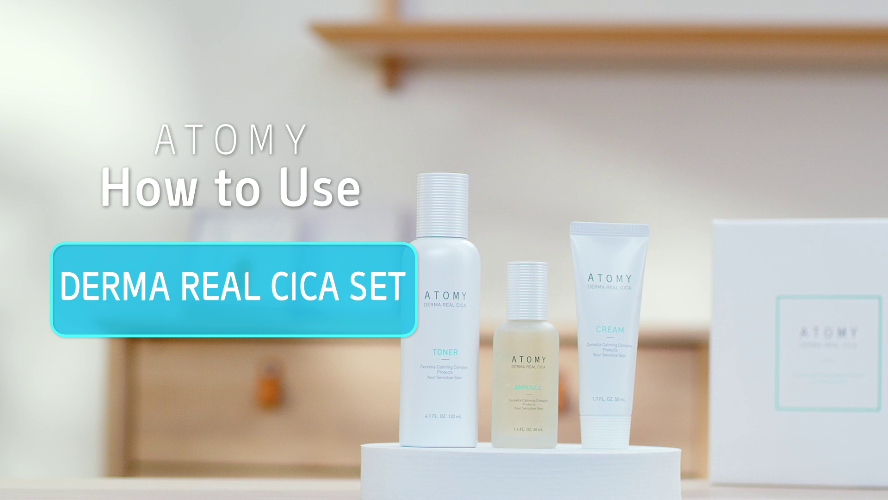 How To Use Atomy Product - Derma Real Cica