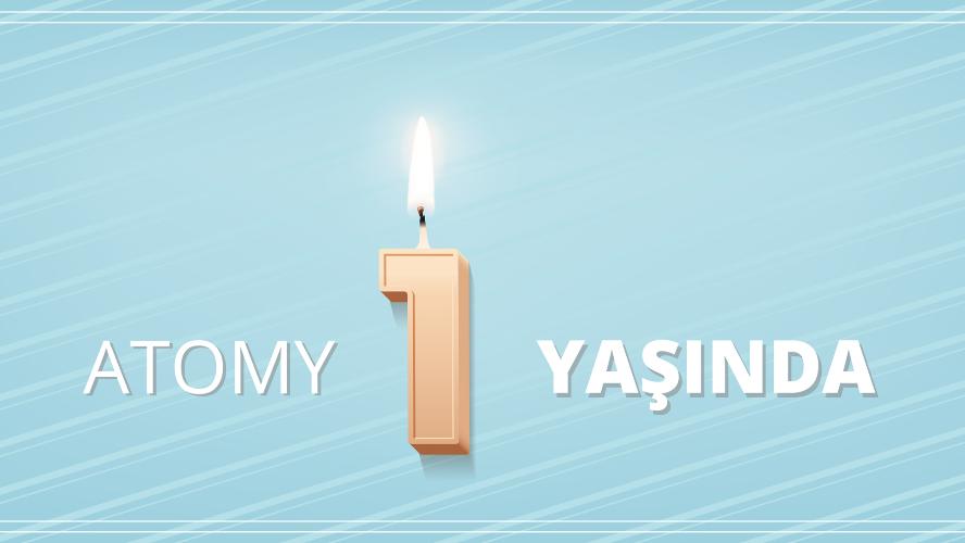 Atomy Türkiye'nin 1. yıl kutlama mesajları