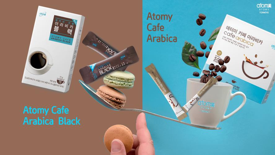 Atomy Cafe Arabica ve Atomy Cafe Arabica Black