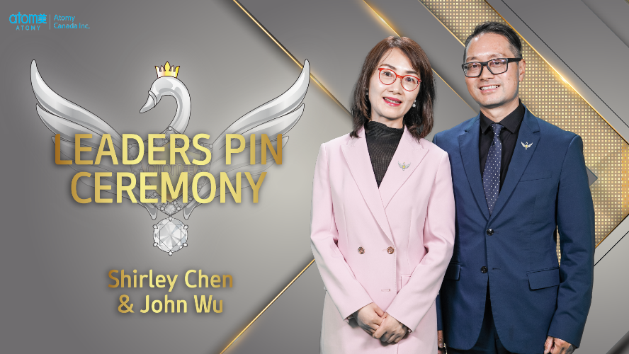 Leaders Pin Ceremony - Shirley Chen & John Wu