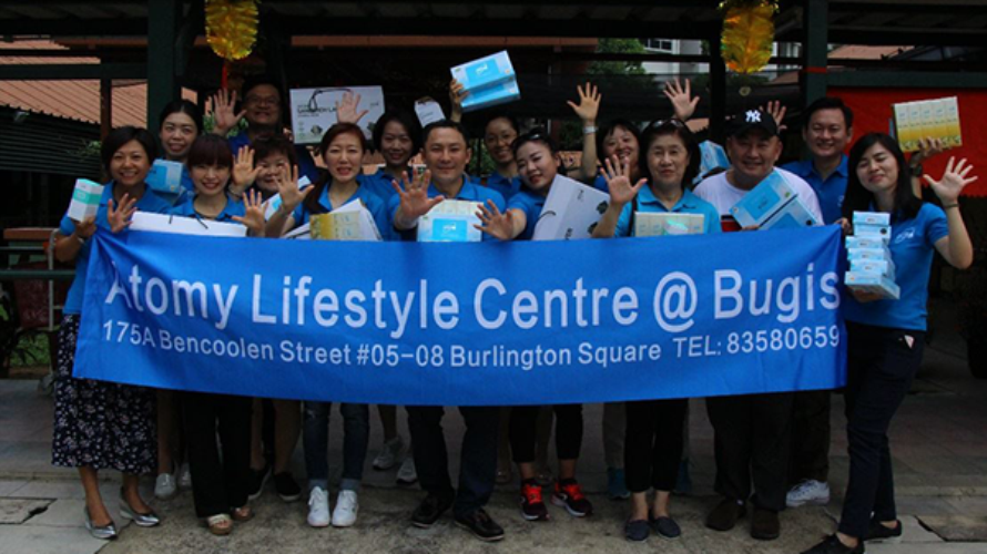 Atomy Lifestyle Centre @ Bugis: Lee Ah Mooi Old Age Home Visit