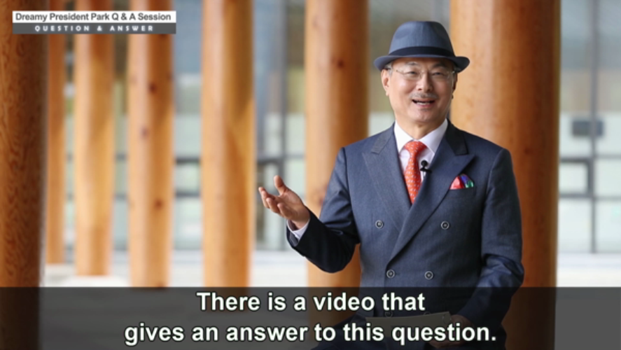 Chm. Park's Q&A Session (20)
