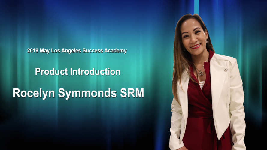 May 2019 Los Angeles Success Academy Product Introduction By Rocelyn Symmonds SRM