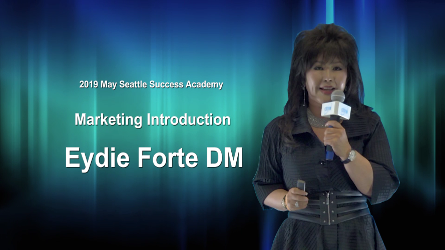 May 2019 Seattle Success Academy Marketing Introduction By Eydie Forte DM