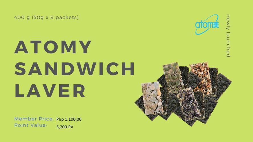 [Product PPT] Atomy Sandwich Laver