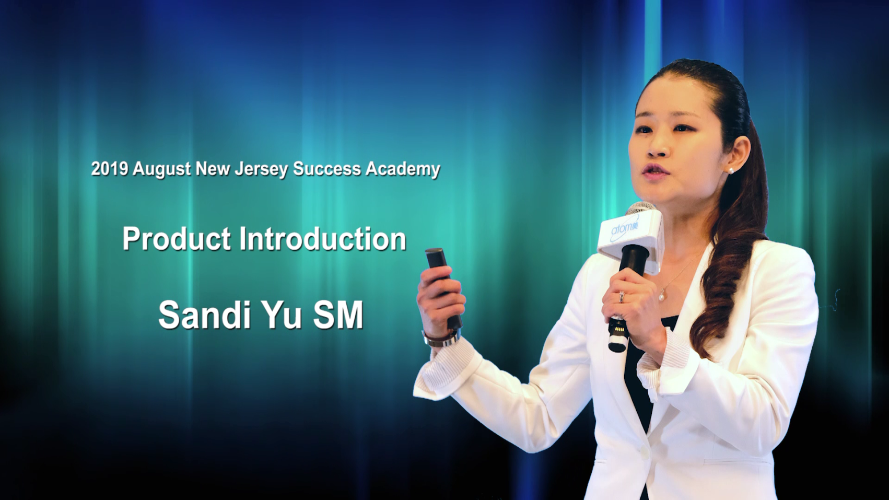 2019 August New Jersey Success Academy Product Introduction Sandi Yu SM - 17M16S