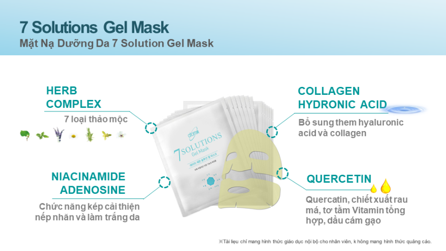 7 Solutions Gel Mask(Tiếng việt)