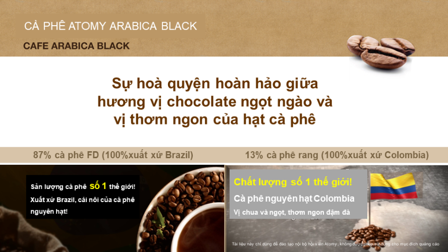Cafe Arabica Black(Tiếng việt)