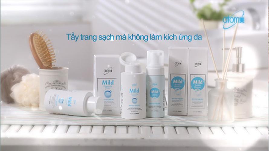 Atomy Mild Cleansing Water & Atomy Eco Mild Bubble Cleanser