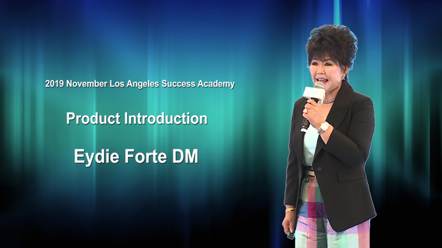 2019 November Los Angeles Success Academy Product Introduction By Eydie Forte DM - 32M06S