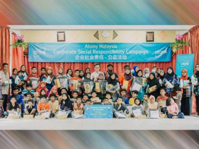 16th Social Contribution: Cares for B40 Families : Back To School Program