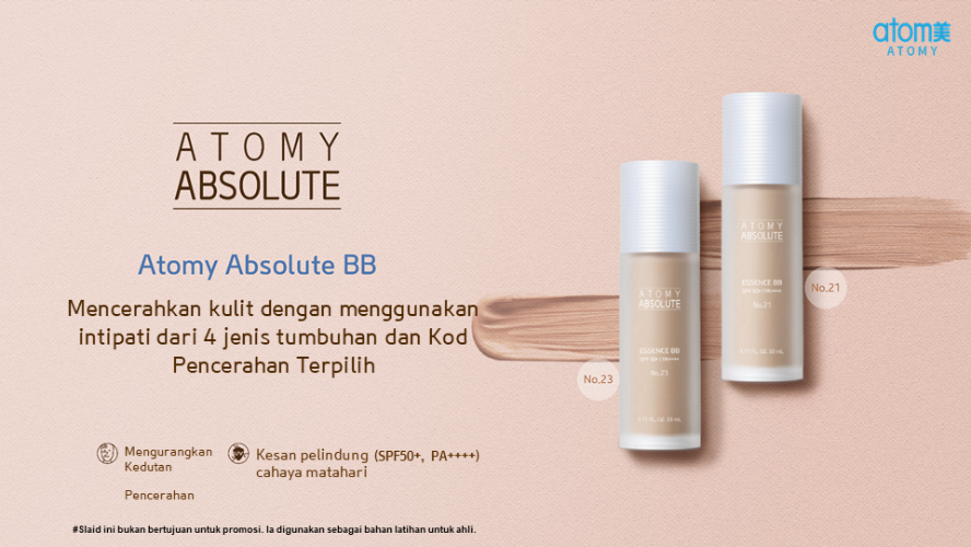[Product PPT] Atomy Absolute BB Cream (MYS)