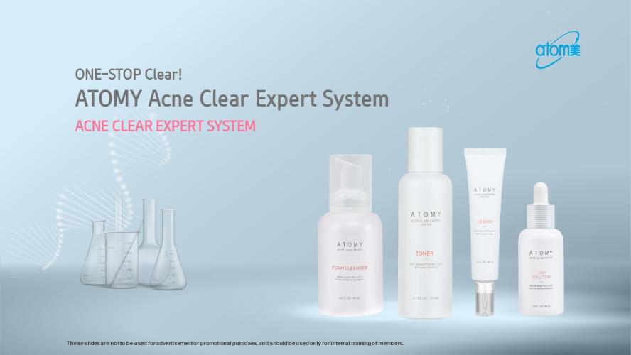 [Poster] Atomy Acne Clear Expert System