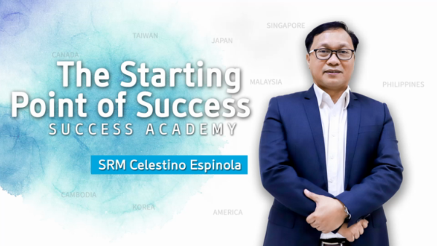 The Starting Point of Success_SRM Celestino Espinola