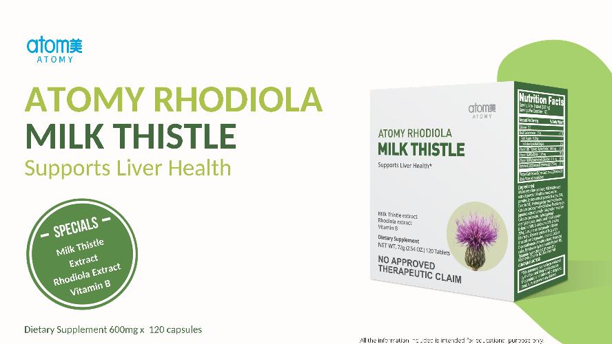 [Product PPT] Rhodiola Milk Thistle