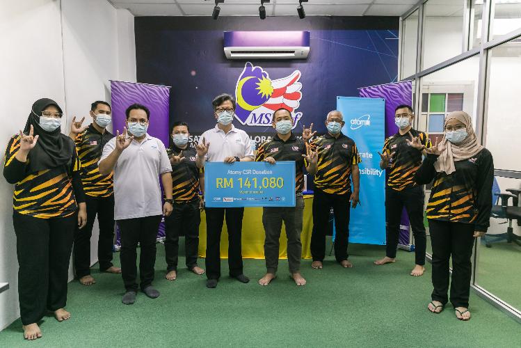 Atomy Malaysia Social Contribution : RM141,080 Donation  to 7 charity groups