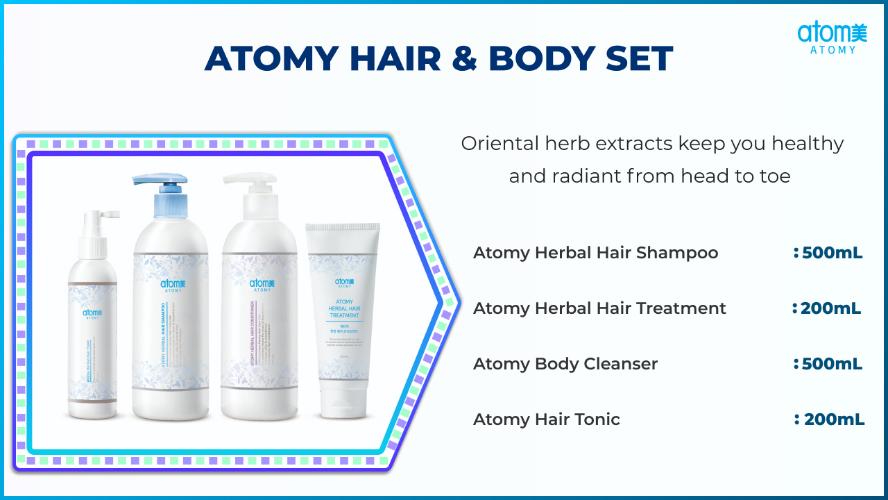 {Product PPT}  Hair and Body Set
