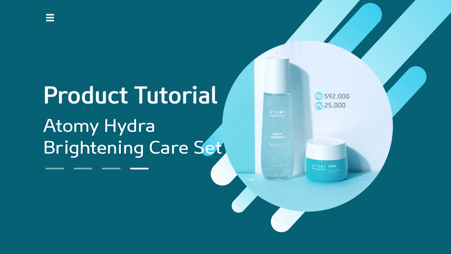 Tutorial Product (Hydra Brightening Care Set)-Karina Suchipto