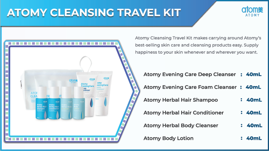 {Product PPT} Atomy Cleansing Travel Kit 
