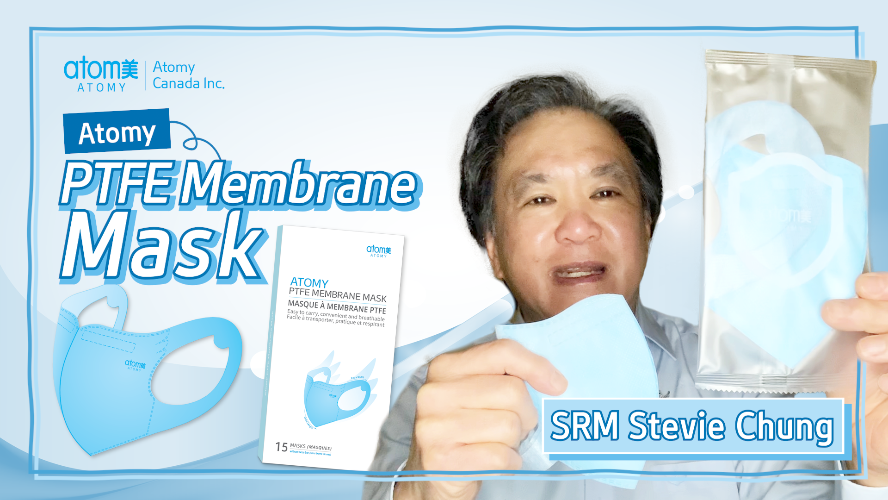 Atomy Favourite! - Atomy PTFE Membrane Mask by Stevie Chung