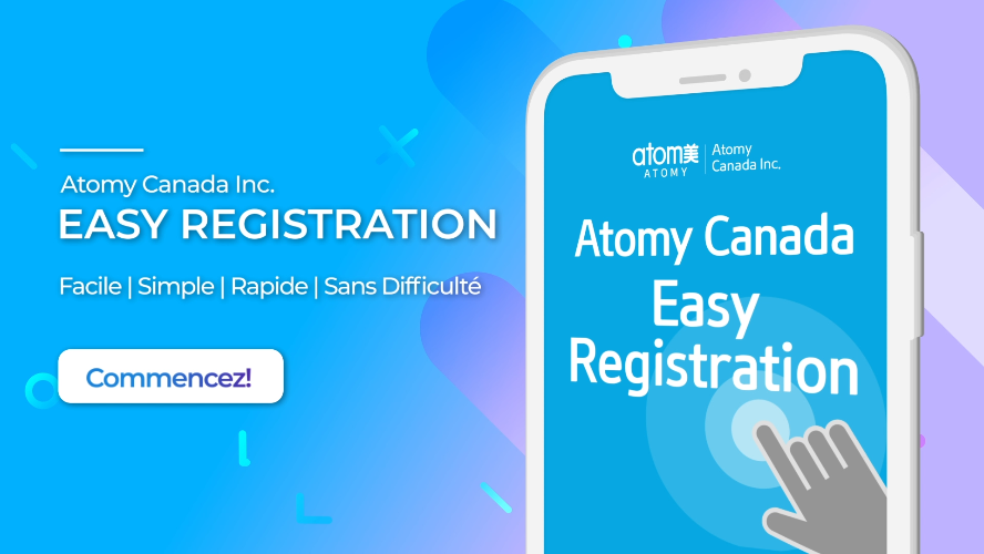 [Français] Atomy Easy Registration