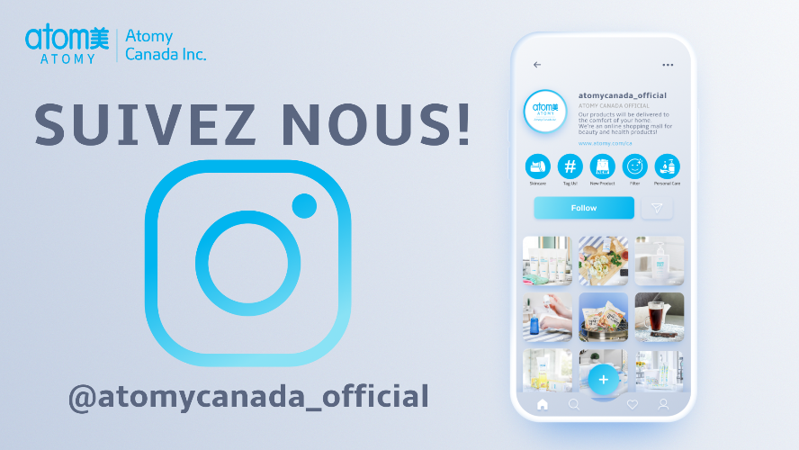 [Français] Atomy Canada Instagram