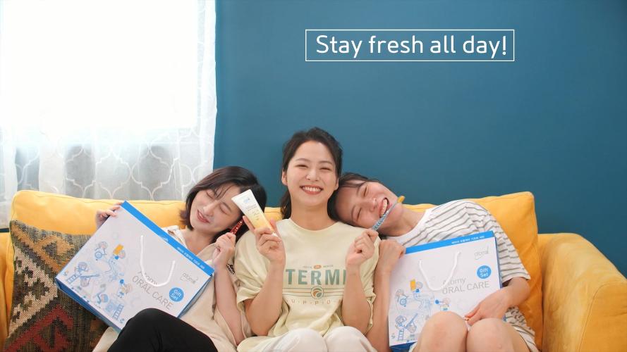 Refreshing all day! Atomy Toothpaste & Toothbrush [ENG]