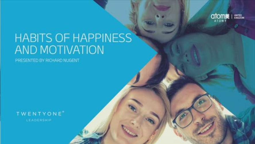 Habits Of Happiness & Motivation - Richard Nugent 