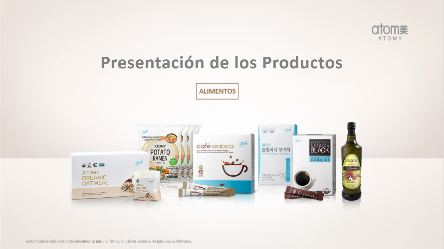 [Presentation PPT] Product Introduction - Food (SPN)