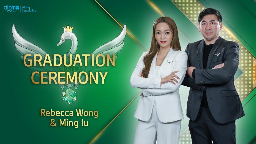 Leaders Club Graduation Ceremony - Rebecca Wong & Ming Iu