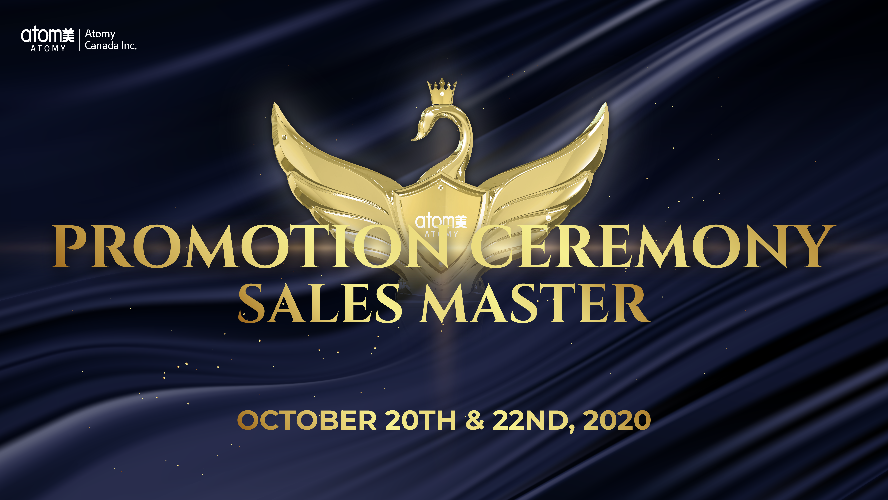 Oct 20th & 22nd, 2020 Promotion Ceremony - Sales Master