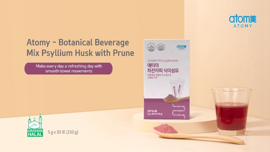 Atomy - Botanical Beverage Mix Psyllium Husk with Prune [ENG]
