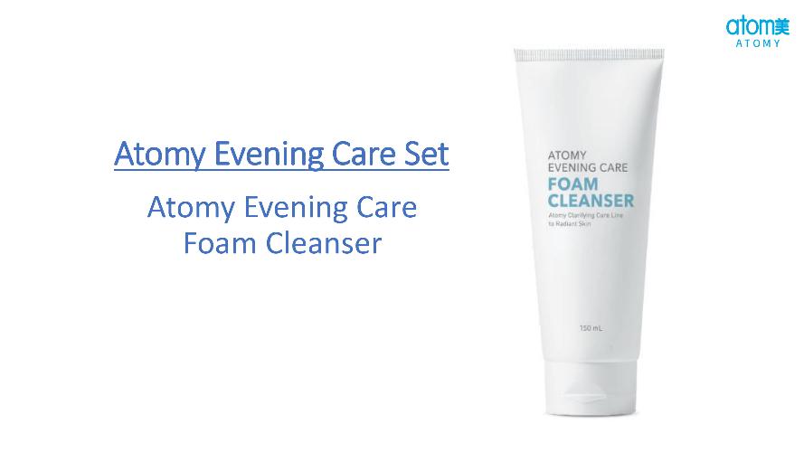 Atomy Foam Cleanser --  Product Knowledge training