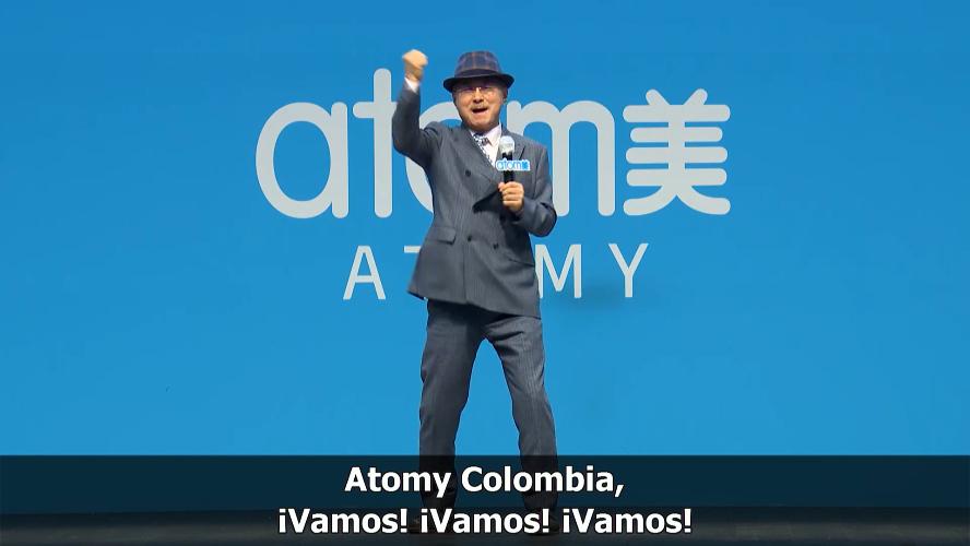 HAN GILL PARK Felicitaciones Atomy Colombia