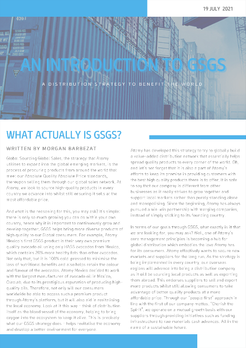 An Introduction to GSGS