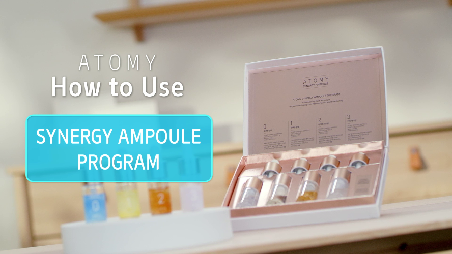 How To Use Atomy Product - Synergy Ampoule