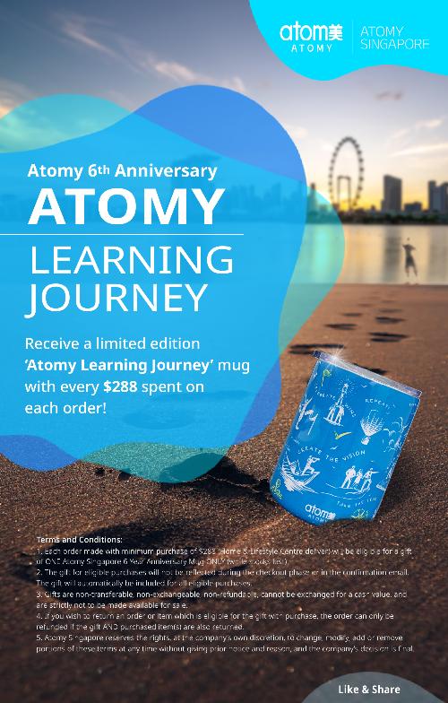 Atomy 6th Anniversary Learning Journey