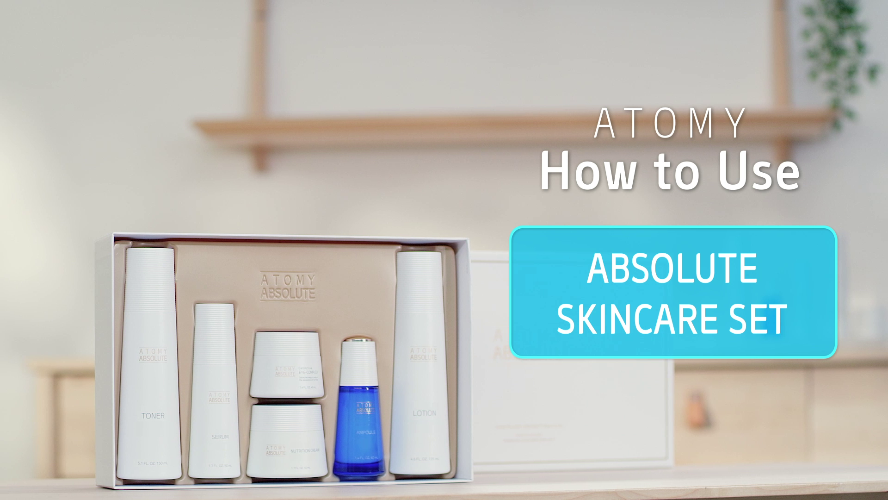 How To Use Atomy Product - Absolute Skincare Set