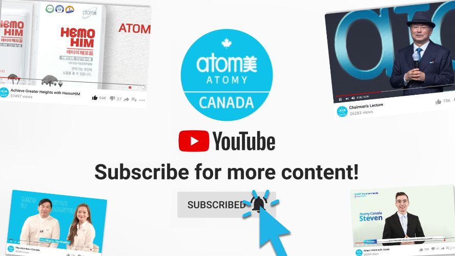 Atomy Canada Official YouTube