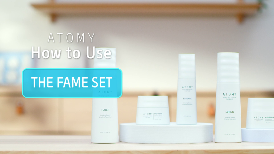 How To Use Atomy Product - The Fame Set