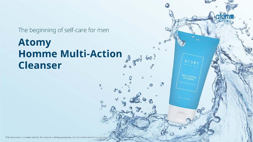 [Product PPT] Homme Multi-Action Cleanser