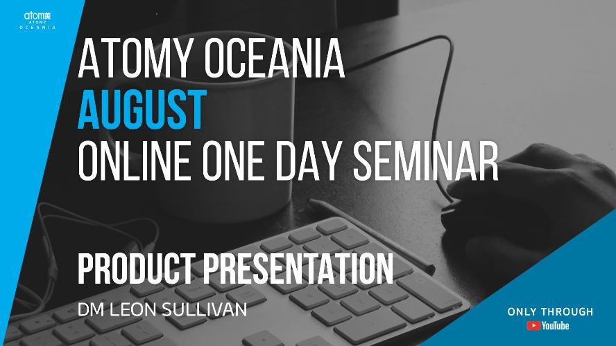 AO - AUG 2021 Online ODS Extract - Product Presentation by DM Leon Sullivan