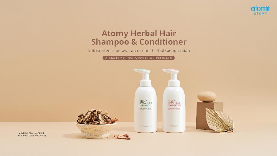 Atomy Herbal Shampoo, Conditioner & Body Cleanser