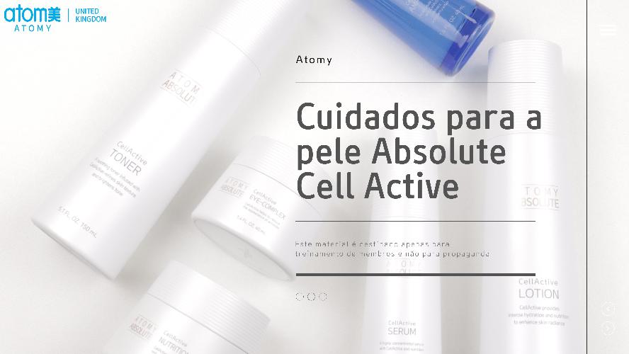 Atomy Absolute CellActive Skincare Set (Portuguese)
