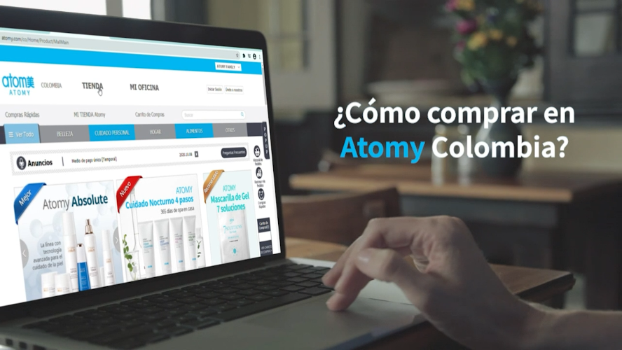 Como comprar en Atomy Colombia 2022