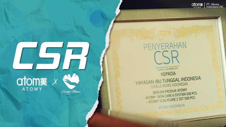 CSR Atomy Indonesia - Yayasan Singel Mom`s Indonesia