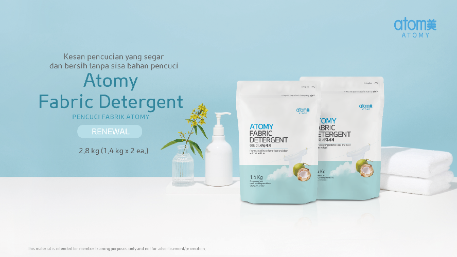 [Product PPT] Atomy Fabric Detergent Renewal (MYS)