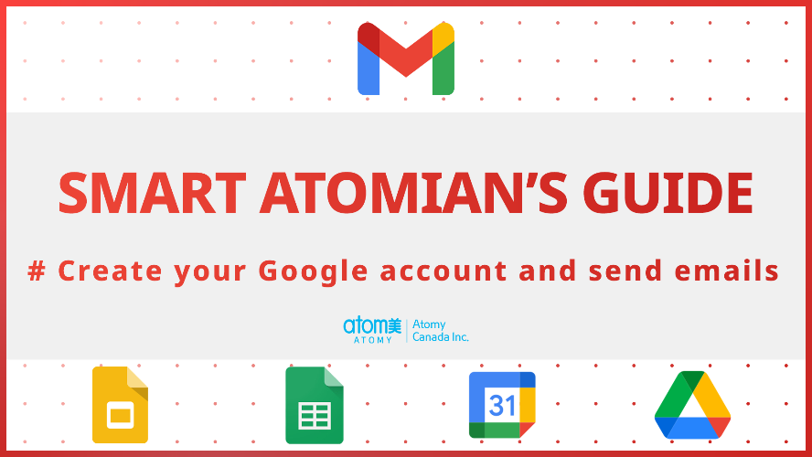 SMART Atomian's Guide Ep.6 How to create your gmail account and send emails