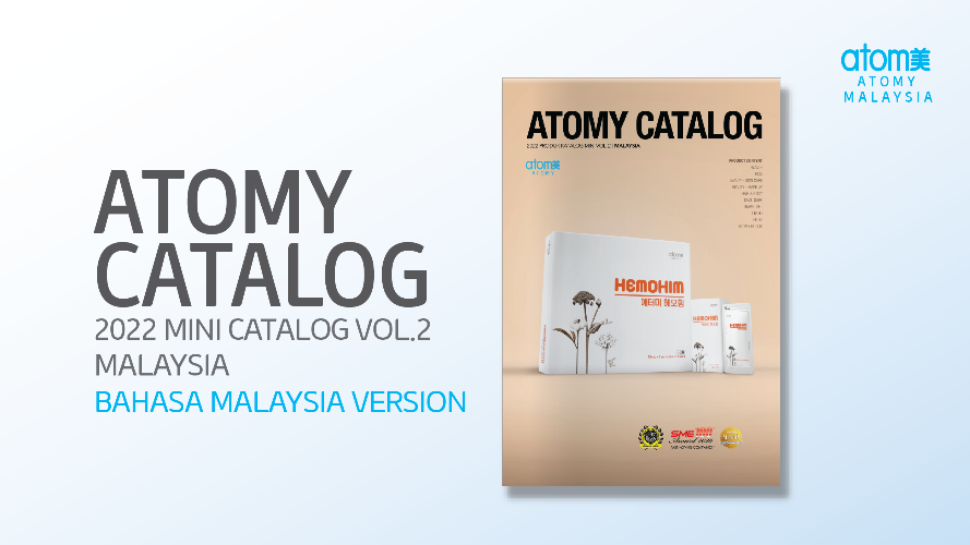 Atomy Malaysia Product Mini Catalog Vol. 1, 2022 [MYS]