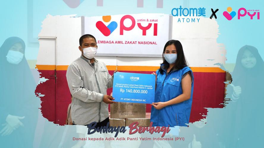 Donasi kepada Adik Adik Panti Yatim Indonesia (PYI)